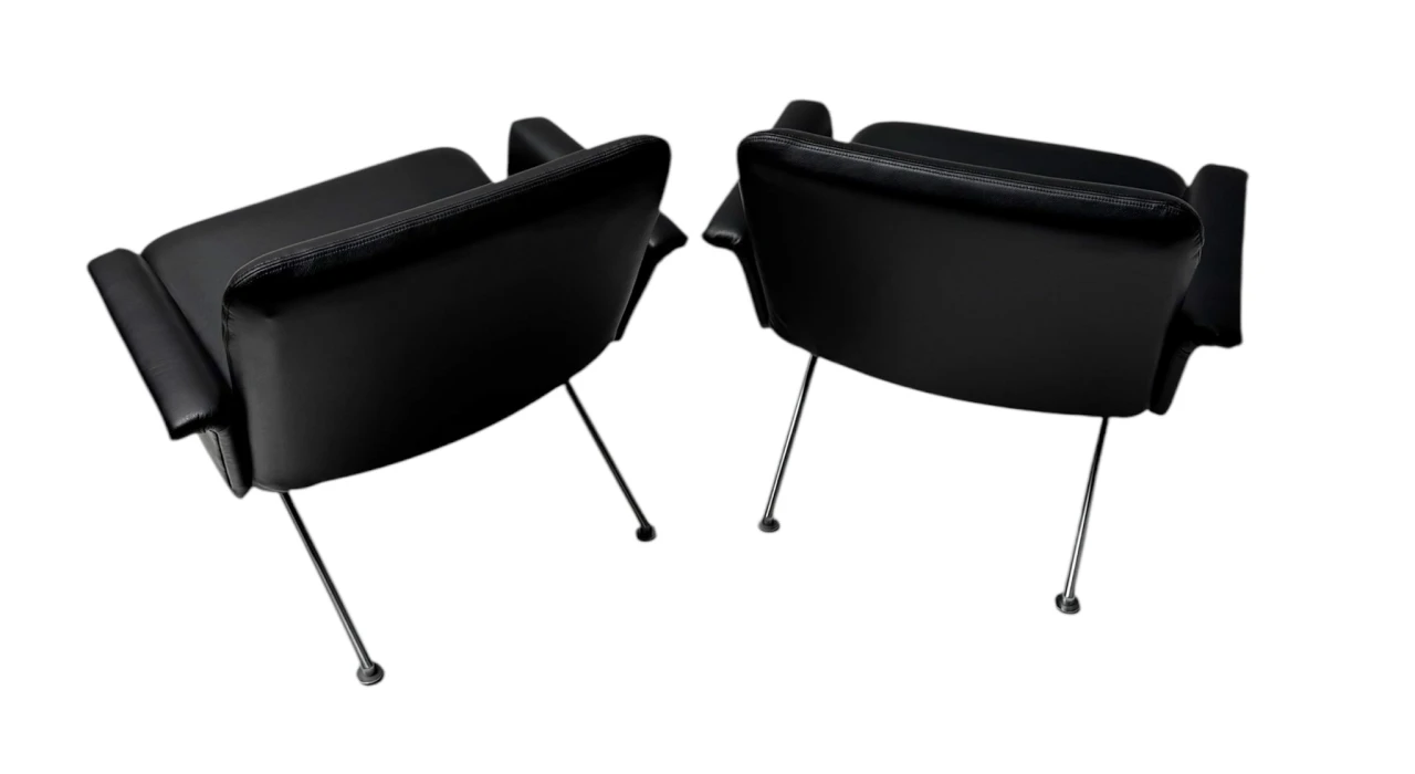 Mid-Century Modern Lounge Chairs No. 1432 by Andre Cordemeijer for Gispen, 1961